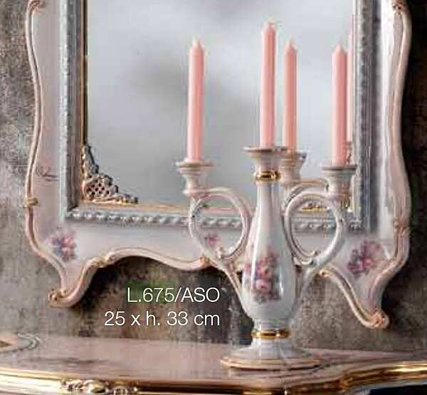 Подсвечник LORENZON Creazioni Luminose L.675/ASO фабрика LORENZON (F.LLI LORENZON) из Италии. Фото №1