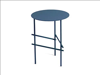 Кофейный столик круглой формы из стали MOROSO Shanghai Tip 243 фабрика Moroso из Италии