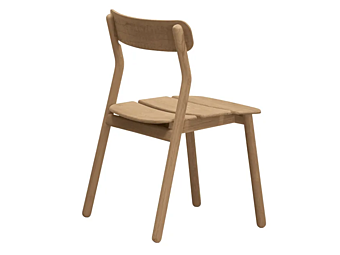 Кресло для сада из тика Kristalia Stria 05STR01