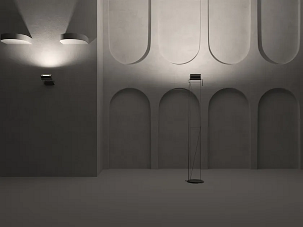 Настенная лампа из металла с регулируемой яркостью Lumina Opus 710 фабрика Lumina из Италии. Фото №2