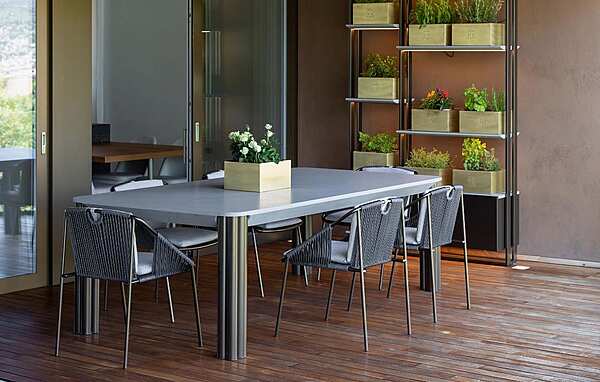Стол обеденный садовый RUGIANO Atlante TAE38/240I фабрика RUGIANO из Италии. Фото №4