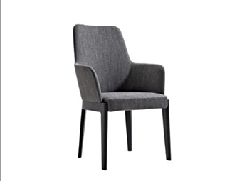 Кресло с подлокотниками из ткани Chelsea 21 Molteni & C фабрика Molteni & C.(+VITRA) из Италии