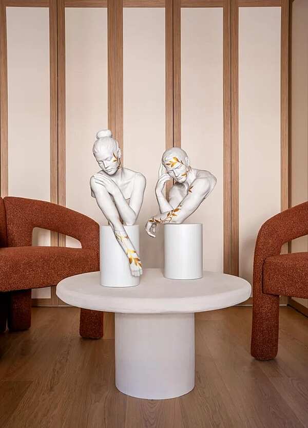 Скульптура LLADRO Reflections of Nature - Him Sculpture. White-gold фабрика LLADRO из Италии. Фото №6