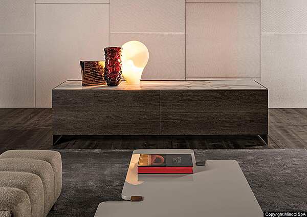 Тумба MINOTTI Carson фабрика Minotti из Италии. Фото №19