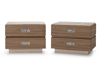 Прикроватная тумбочка из дерева с ящиками ARTE BROTTO Segreti S196 Z S196/Z фабрика Arte Brotto из Италии