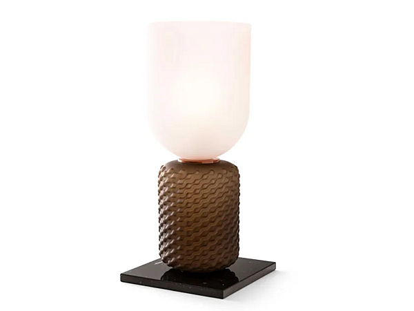 Настольная лампа из blown glass с мраморным основанием CASSINA FICUPALA фабрика CASSINA из Италии. Фото №2