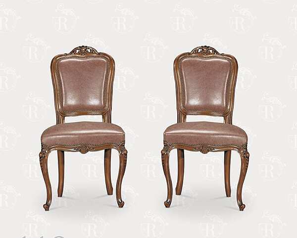 Стул с обивкой из кожи FRATELLI RADICE 710 фабрика FRATELLI RADICE из Италии. Фото №1