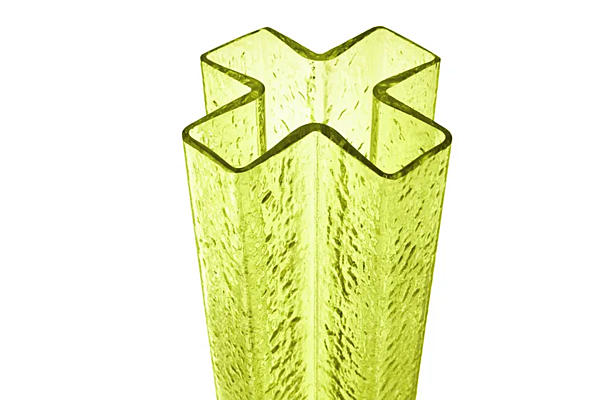 Ваза из blown glass в форме креста CASSINA CROSS фабрика CASSINA из Италии. Фото №2