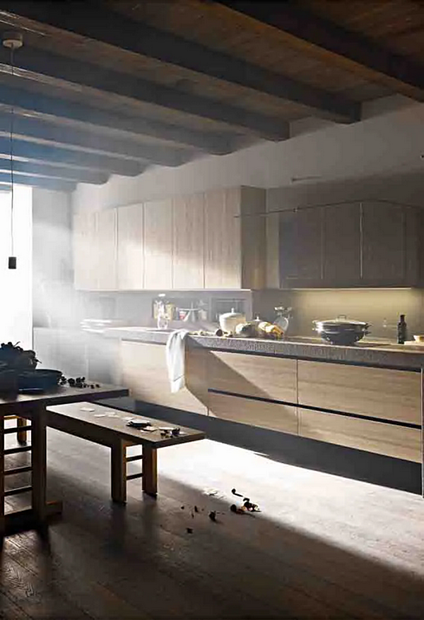 Кухня с фасадами из ели VALCUCINE  Artematica Tactil фабрика VALCUCINE из Италии. Фото №13