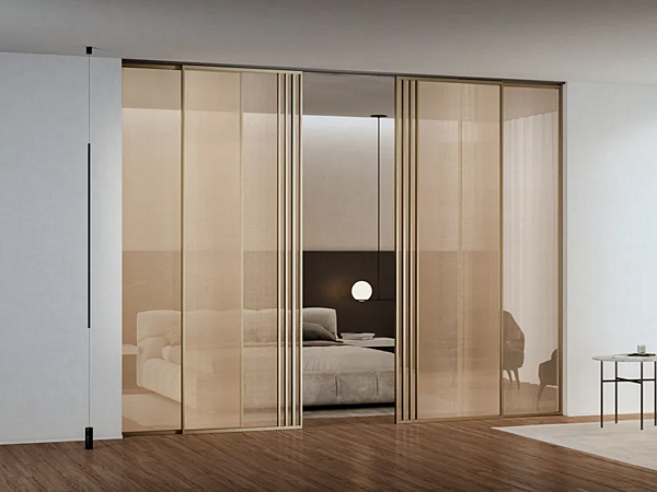 Дверь с hinged стеклом и алюминием BARAUSSE i30 фабрика BARAUSSE из Италии. Фото №3