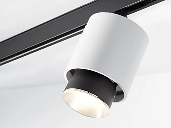 Светильник LED трековый из алюминия Fabbian Claque F43 фабрика Fabbian из Италии