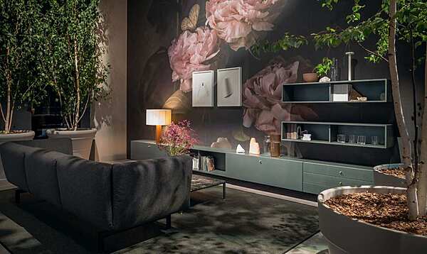 Кухня итальянская современная CESAR CUCINE Unit Pocret NEWS EUROCUCINA Composition Two фабрика CESAR CUCINE из Италии. Фото №8