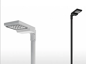 Светодиодный уличный фонарь из алюминия Artemide Cefiso T418200W10