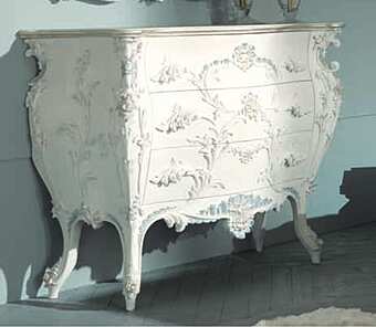 Комод из массива дерева с 3 ящиками BELLUTTI 6051 фабрика BELLUTTI из Италии