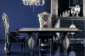 Стол MERONI F.LLI Blue Rose 417T__1