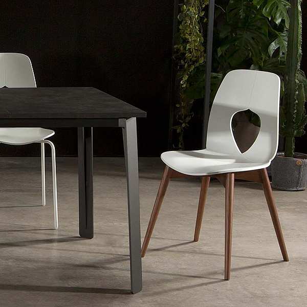 Стул TONIN CASA Modern Collection HOLE WOOD - 7227 фабрика TONIN CASA из Италии. Фото №4
