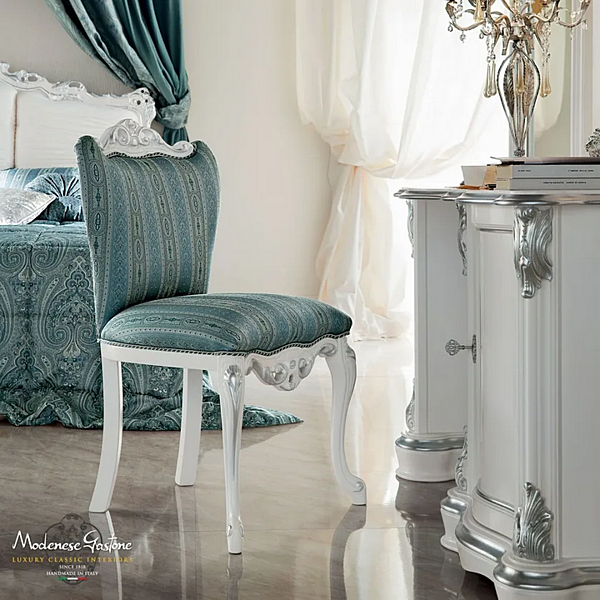 Обитый тканевый стул MODENESE GASTONE 13519 фабрика MODENESE GASTONE из Италии. Фото №2