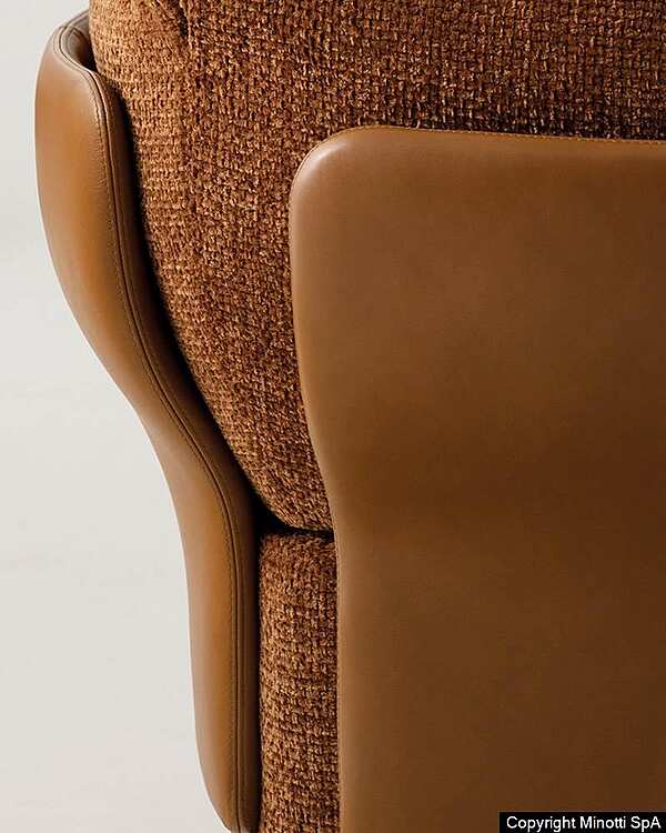 Кресло MINOTTI Saki nendo фабрика Minotti из Италии. Фото №5