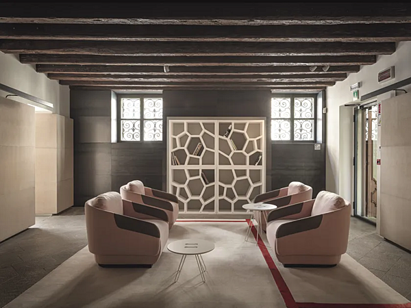 Двусторонняя книжная полка из дерева OPUS INCERTUM CASAMANIA & HORM фабрика Casamania & HORM из Италии. Фото №8