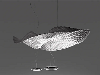Подвесная лампа из алюминия Cosmic Angel Artemide 1513010A