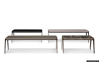Журнальный стол MINOTTI Kirk "Metal" Журнальный стол MINOTTI Kirk "Metal" фабрика Minotti из Италии