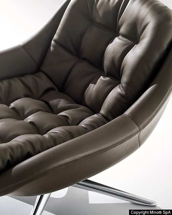 Кресло MINOTTI Kendall фабрика Minotti из Италии. Фото №4