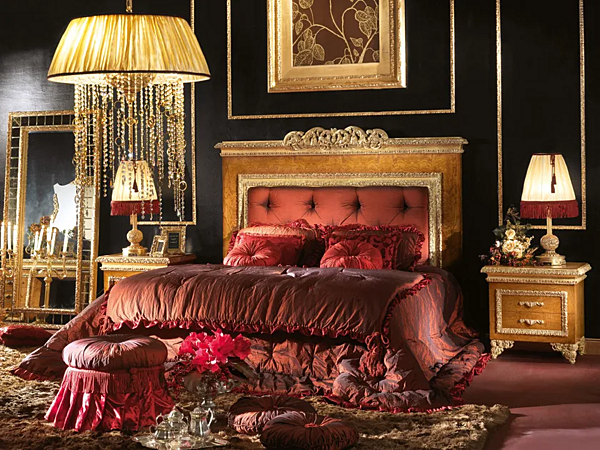 Настольная лампа из ткани A.R.ARREDAMENTI SRL Royal L.72 + P.21 фабрика A.R.ARREDAMENTI SRL из Италии. Фото №3