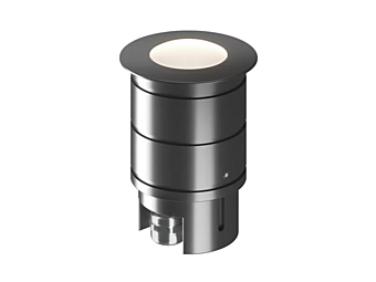 Светильник для встраивания на улице из анодированного алюминия Fabbian  Misty фабрика Fabbian из Италии