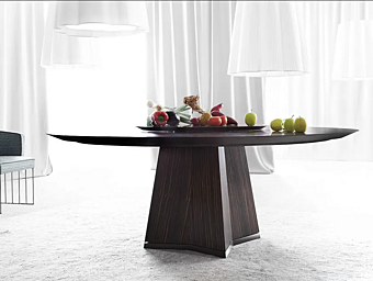 Круглый деревянный стол ERBA ITALIA Pensami