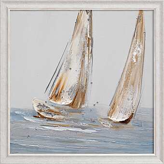 Картина итальянского художника, холст, масло  Dipinto art. w708 60×60 фабрика BUBOLA&NAIBO из Италии