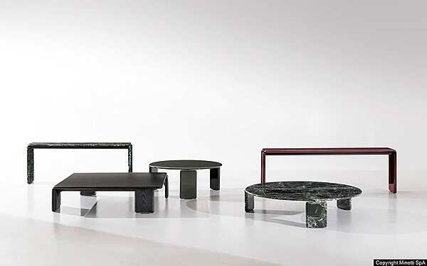 Журнальный стол MINOTTI Drake Hannes Peer фабрика Minotti из Италии. Фото №5