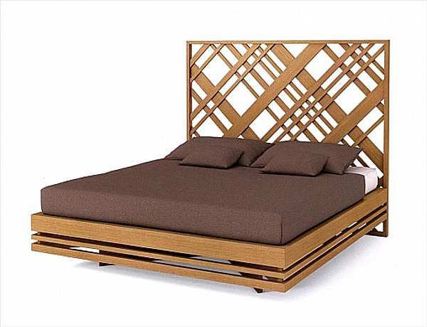Кровать EMMEMOBILI L201R фабрика EMMEMOBILI из Италии. Фото №1