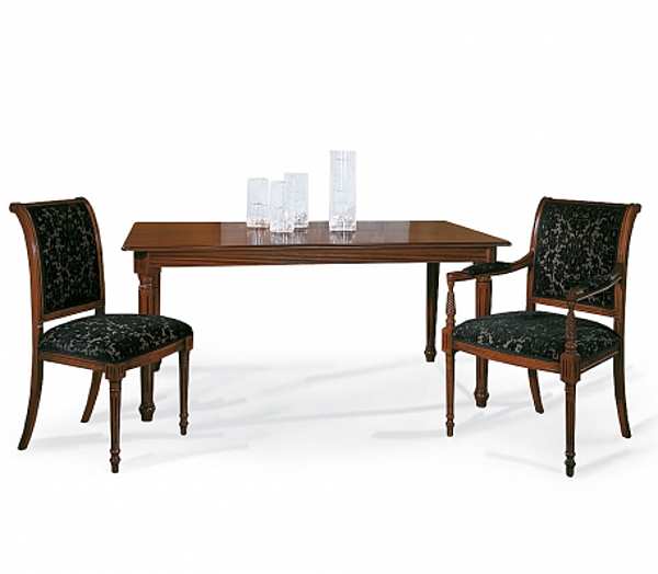 Стол SEVEN SEDIE 0252TA02 фабрика SEVEN SEDIE из Италии. Фото №1