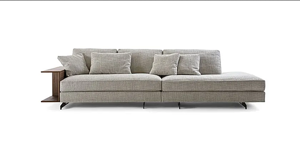 Секционный диван с обивкой из ткани Frigerio Davis Book 12138 фабрика Frigerio из Италии. Фото №5