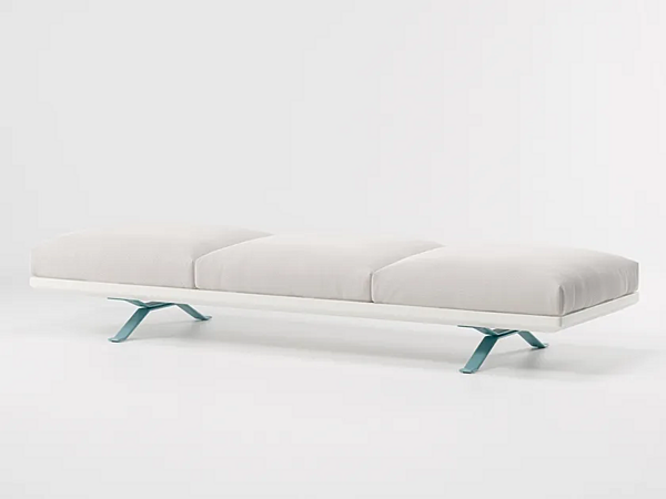 Садовая скамья из ткани Boma Kettal KS2500900 фабрика KETTAL из Италии. Фото №2