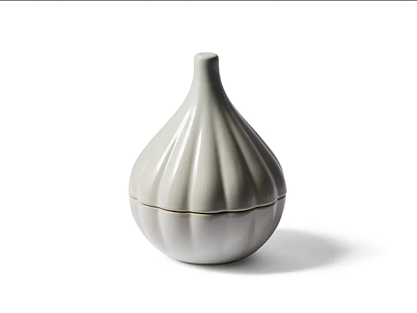 Керамическая коробка для хранения с глянцевой эмалью CASSINA TAAC ONION фабрика CASSINA из Италии. Фото №1