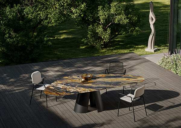 Стол уличный DRAENERT Kent Outdoor 1550-O фабрика DRAENERT из Италии. Фото №3
