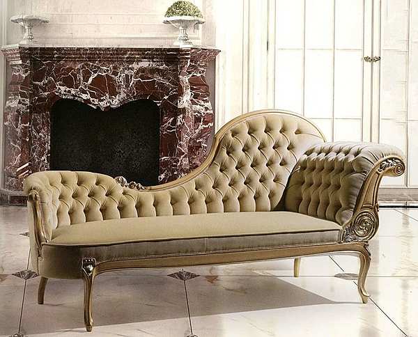 Кушетка ANGELO CAPPELLINI NUANCE HERMITAGE 0347/DX  фабрика ANGELO CAPPELLINI из Италии. Фото №1