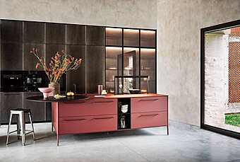 Кухня итальянская современная CESAR CUCINE Unit Five