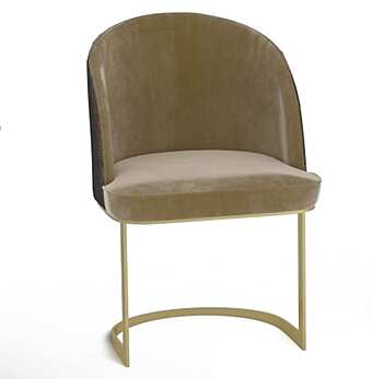 Стул из массива дерева с мягкой обивкой DECORA ( LCI STILE) V025L фабрика DECORA ( LCI STILE) из Италии
