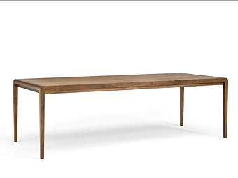 Прямоугольный стол из ореха ARTE BROTTO  Leonardo L619 250 L619/250 фабрика Arte Brotto из Италии