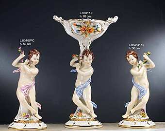 Скульптура LORENZON Arte e Ceramica L.870/PC Скульптура LORENZON Arte e Ceramica L.870/PC фабрика LORENZON (F.LLI LORENZON) из Италии