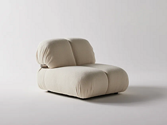 Кресло с обивкой из ткани Nube Italia Bold