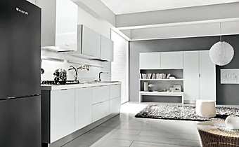 Кухня HOME CUCINE frontali GLASS vetro satinato opaco