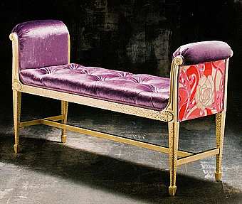 Банкетка MERONI F.LLI 501__1 фабрика MERONI 1984 из Италии