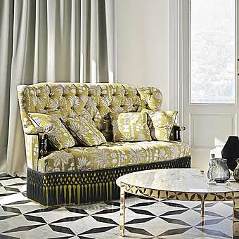 Диван ANGELO CAPPELLINI ALLURE 60109/D3I фабрика ANGELO CAPPELLINI из Италии
