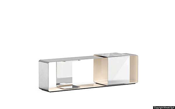 Журнальный стол MINOTTI Nastro  фабрика Minotti из Италии. Фото №3
