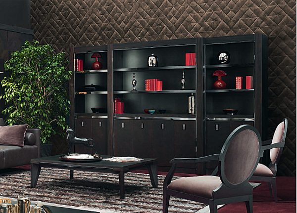 Элитный книжный шкаф SMANIA LBDUKE03 2 фабрика SMANIA из Италии. Фото №2