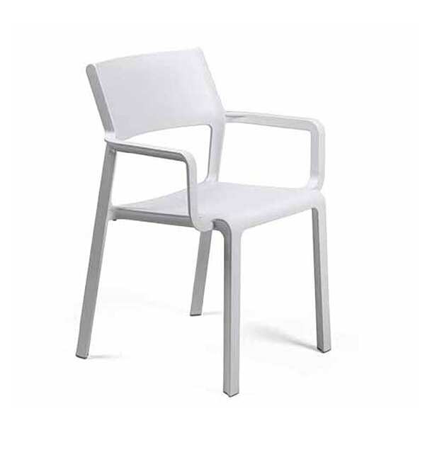 Кресло из металла и полипропилена ARREX A051 BRACCIOLI фабрика ARREX из Италии. Фото №1