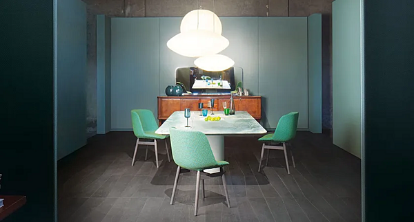 Кресло с обивкой из ткани PAOLA LENTI Adele B122A фабрика PAOLA LENTI из Италии. Фото №4